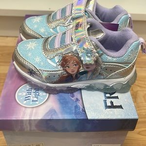 Brand new light up Frozen sneakers